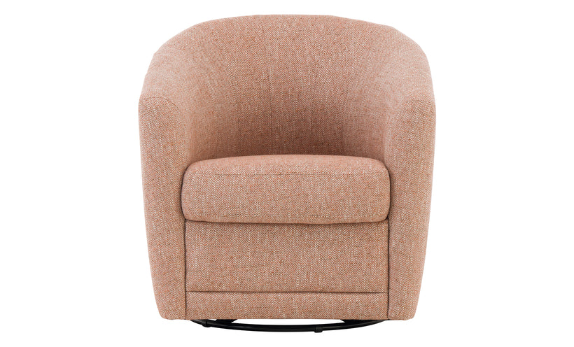 Giada Red Swivel Chair